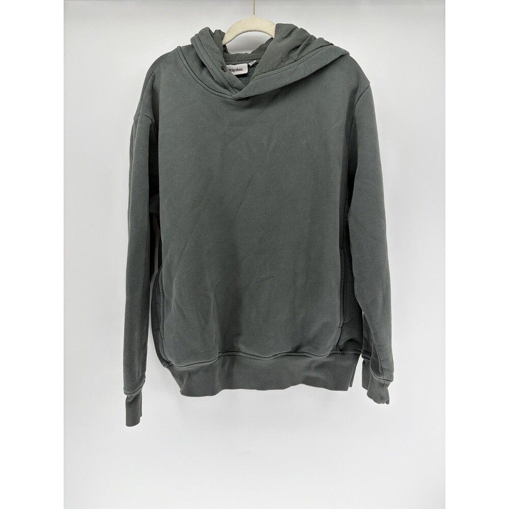 Rhythm. Classic Hoodie Medium Thick Comfort Gray